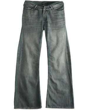 Balenciaga Logo Jeans - Gray