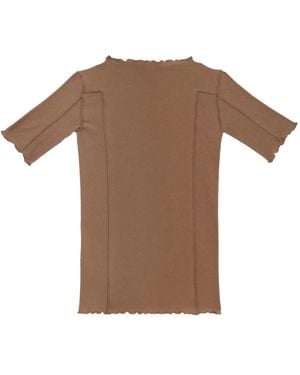 Baserange Omato T-Shirt - Brown