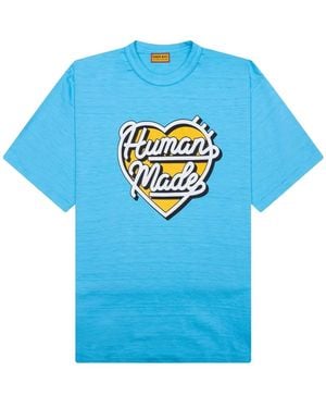 Human Made Heart-logo T-shirt - Blue