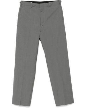 Kaptain Sunshine Pressed-Crease Trousers - Grey