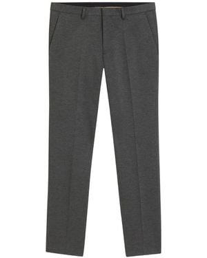 HUGO Melange Extra-Slim-Fit Trousers - Grey