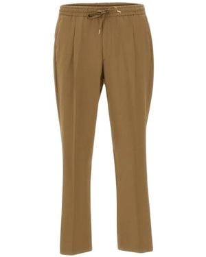 Briglia 1949 Wimbledons Pleated Trousers - Natural