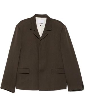 Amomento Veste À Poches À Rabat - Brown