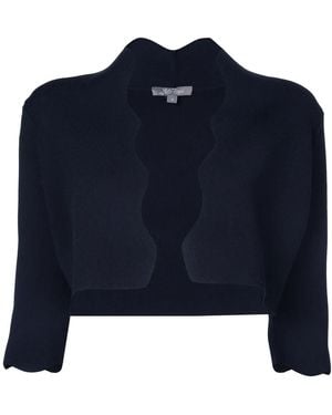Lela Rose Bolero Jacket - Blue