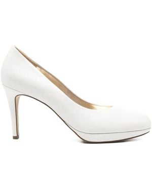 Högl 80Mm Studio Platform Court Shoes - White