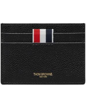 Thom Browne Pasjeshouder Met Hector Patroon - Zwart