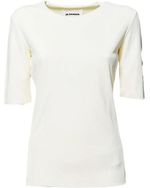 Jil Sander Crepe T-shirt - ホワイト