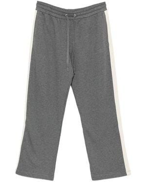 Marc O' Polo Side-Stripe Drawstring Track Pants - Gray