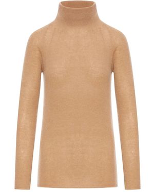 Roberto Collina Cashmere Turtleneck Jumper - Natural