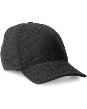 Prada Cloth Baseball Cap - Black
