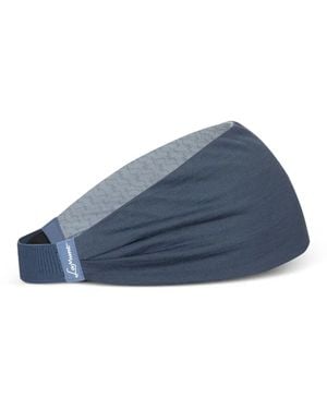 Lamunt Reversible Monogram Headband - Blue