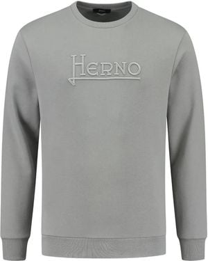 Herno Crew neck sweater - Gris