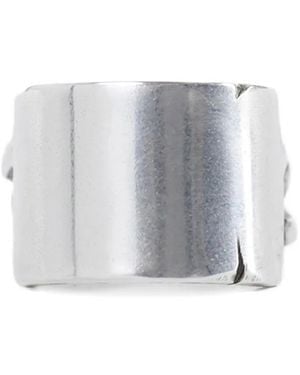 Ann Demeulemeester Ire Quote Ring - Weiß