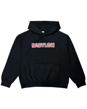 Babylon LA Hoodie À Poche Frontale - Blue