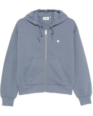 Carhartt Sudadera Casey Con Capucha Y Cremallera - Azul