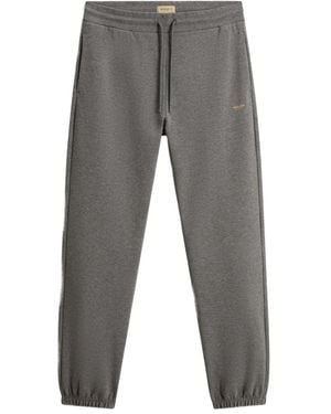 Woolrich Trainingsbroek Met Omgeslagen Pijpen - Grijs