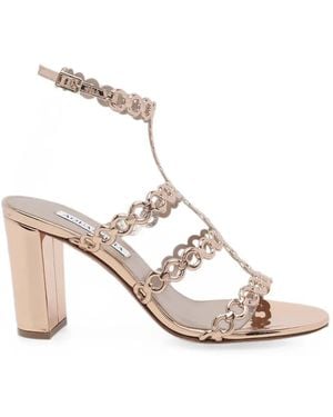 Aquazzura Sandalias Infinity Chain - Neutro