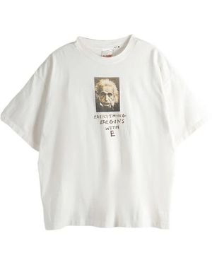 SAINT Mxxxxxx Graphic-Print T-Shirt - White
