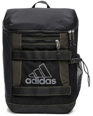 adidas ロゴ バックパック - ブラック