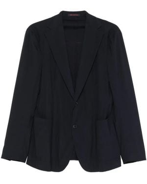 The Gigi Blazer À Poche Plaquée - Bleu