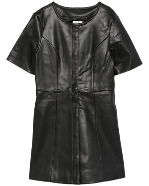 THE GARMENT Short-Sleeved Paneled Dress - Black