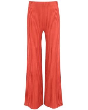 Alexis Boda Geplooide Broek - Rood