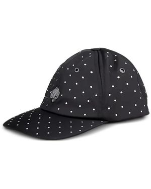 Kurt Geiger Kensington Polka-Dot Cap - Black