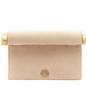 Isla Clutch Con Placca Logo - Neutro
