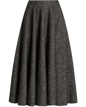 Dolce & Gabbana Gonna Midi Svasata - Grigio