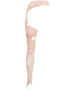 Rui Legging À Découpes - Blanc
