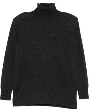 Alpha Studio High-neck jumper - Schwarz