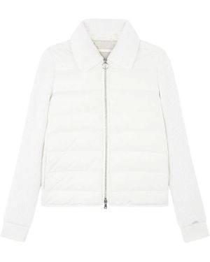 Paul & Shark Hybrid Blouse Met Rits - Wit