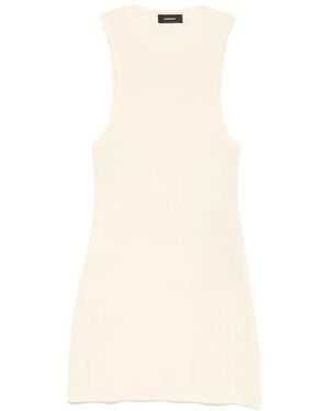 Wardrobe NYC Sleeveless Mini Dress - White