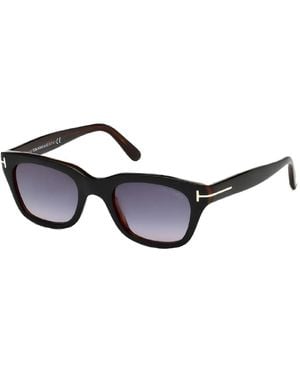 Tom Ford Buckley Square-Frame Sunglasses - Black