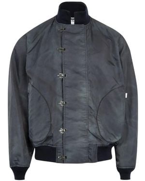 Junya Watanabe Clip-Fastening Bomber Jacket - Grey