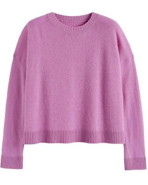 Chinti & Parker Relaxed-Fit Jumper - Purple