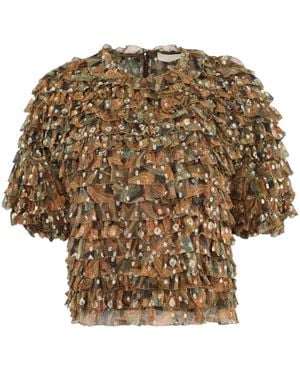 Ulla Johnson Blusa Carmella - Neutro