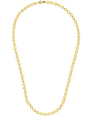 Jennifer Meyer Circle-Shape Necklace - Metallic