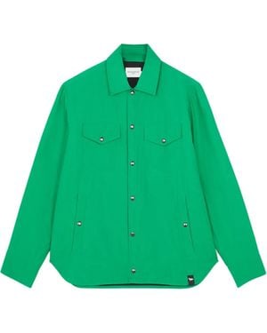 Maison Kitsuné Padded Shirt Jacket - Green