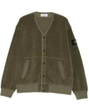 Stone Island Vest Met Opgestikte Zak - Groen