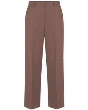 Seductive Tailored Pants - Brown