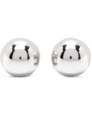 Silvia Gnecchi Pendientes Sade - Blanco