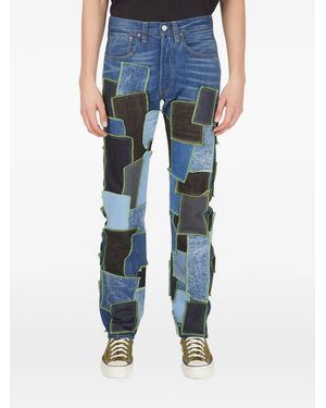 DRx FARMAxY FOR LN-CC X Levi's Patchwork Jeans - Blue