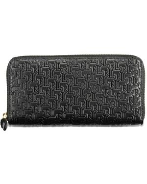 Ralph Lauren Monogram-Embossed Wallet - Grey