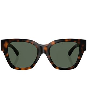 Burberry Tortoiseshell-Effect Square-Frame Sunglasses - Green
