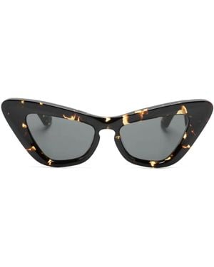 Burberry Tortoiseshell Cat-Eye Sunglasses - Grey