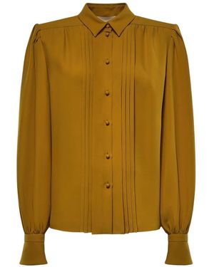 Valentino Garavani Cady Couture Shirt - Yellow