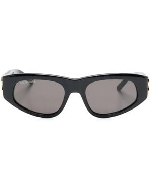 Balenciaga Logo D-Frame Sunglasses Bb0388S in Gray | Lyst