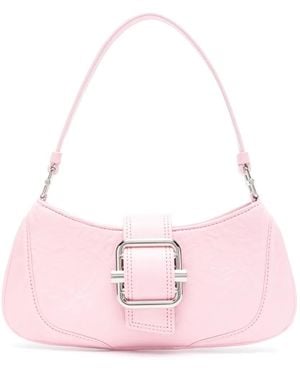 OSOI Brocle レザーハンドバッグ S - ピンク