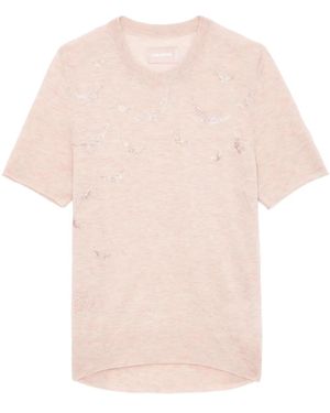 Zadig & Voltaire Ida カシミアトップ - ピンク